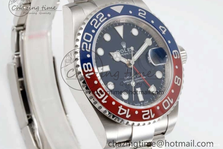 Blue CHS Edition Steel Red APSF Ceramic Dial II GMT-Master 904L 126719 Best BLRO Blue VR3285 1:1 0518